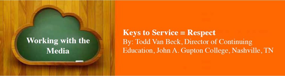 Keys to Service = Respect